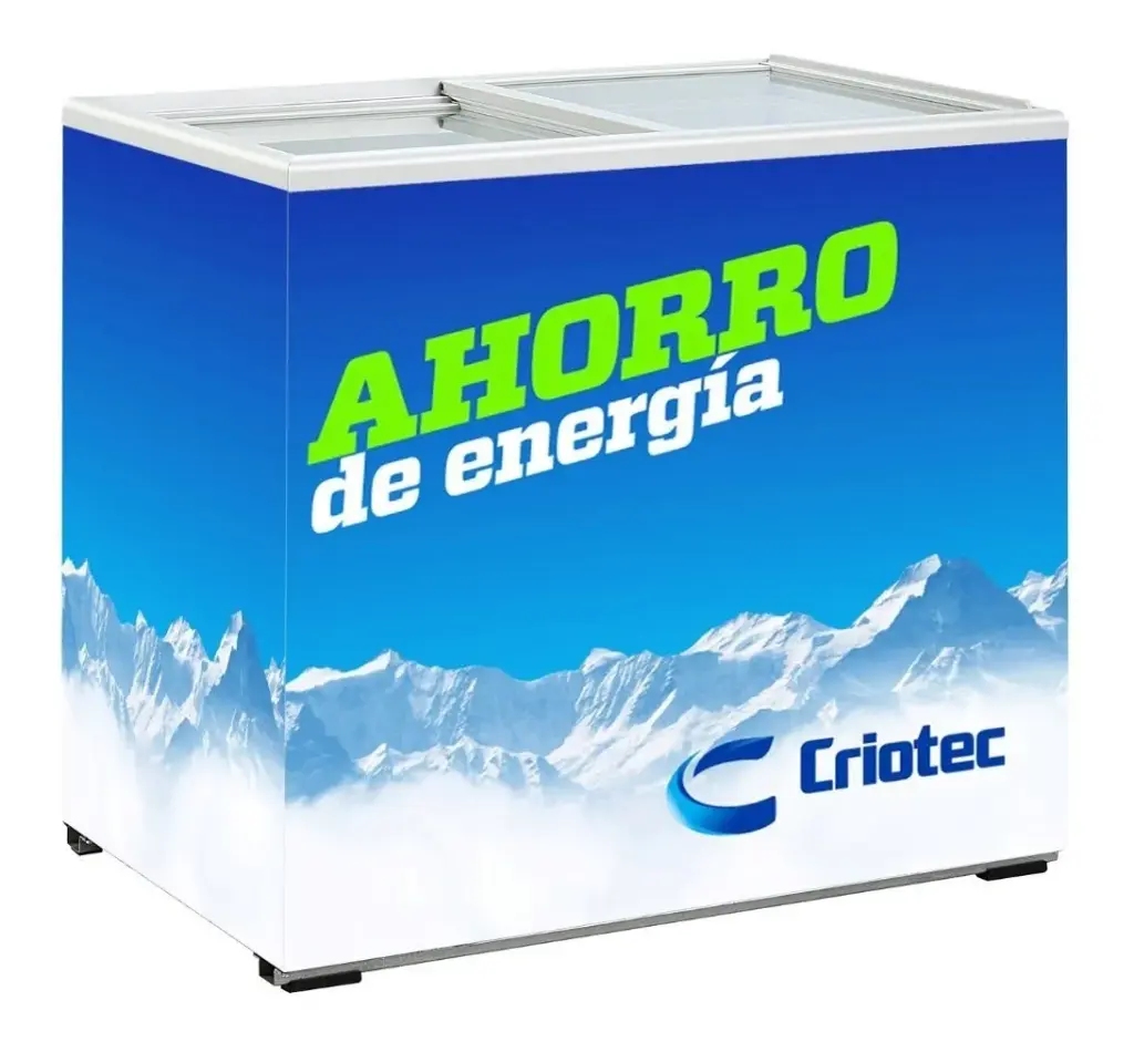 CONSERVADOR DE CONGELADOS HORIZ PUERTA CRISTAL CRIOTEC CCH-08 8FT³