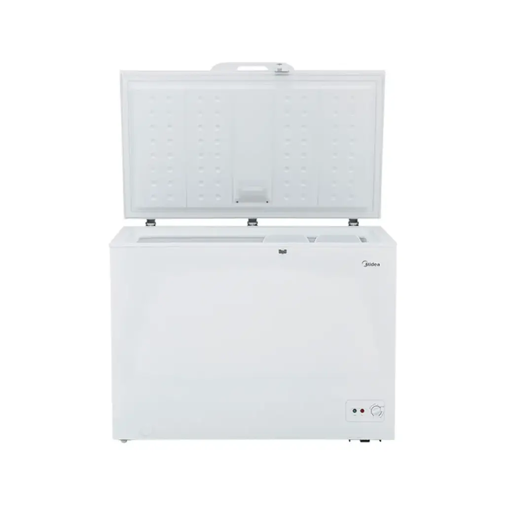 CONSERVADOR DE CONGELADOS TAPA COFRE 11p3 HORIZONTAL 115V CON LUZ LED MIDEA MFCD11P2NABW 