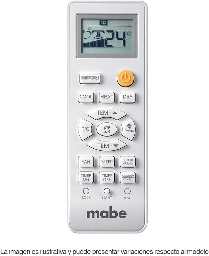 MINISPLIT MABE 1.0 TON MMT12CDBWCA32BM1 (MI1/ME1) SOLO FRIO 220V R32