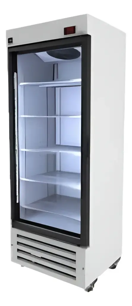 CONGELADOR PUERTA CRISTAL VERTICAL CRIOTEC FSL-19V 20P3 115V AIRE FORZADO -18ºC A -25ºC