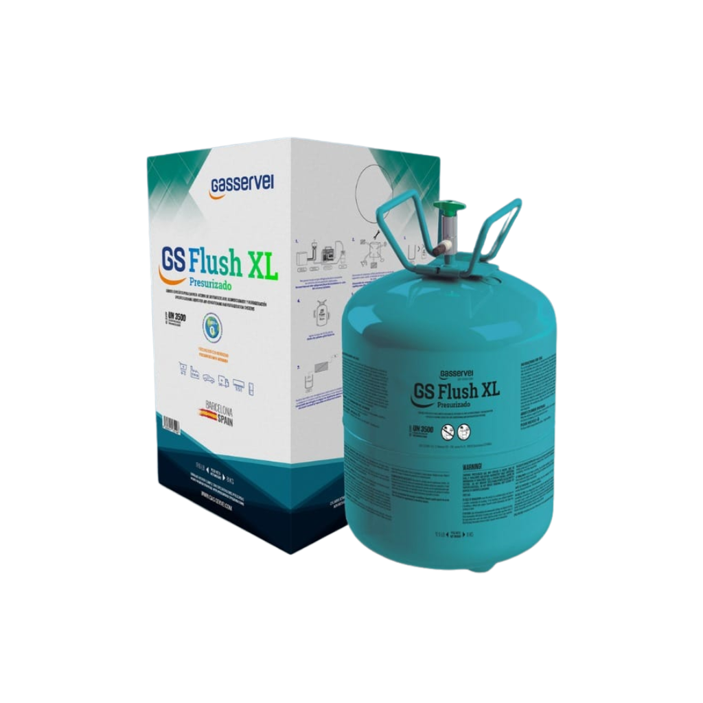 GAS FLUSH PRESURIZADO 8 KG PARA LIMPIEZA CNR SERVEI GS