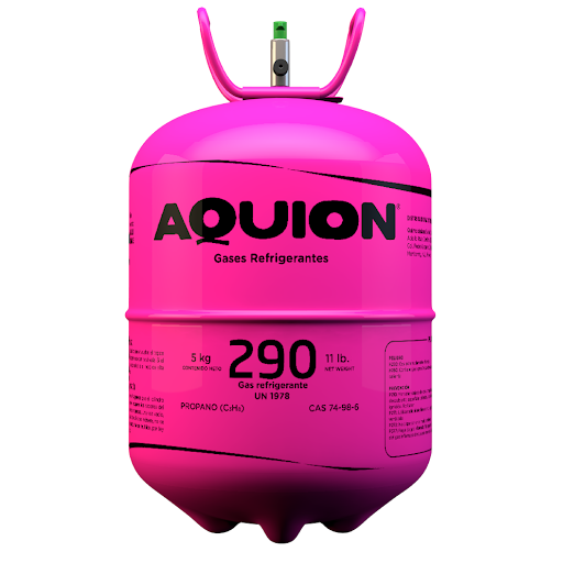 GAS REFRIGERANTE AQUION CNR R-290 DE 5 KG