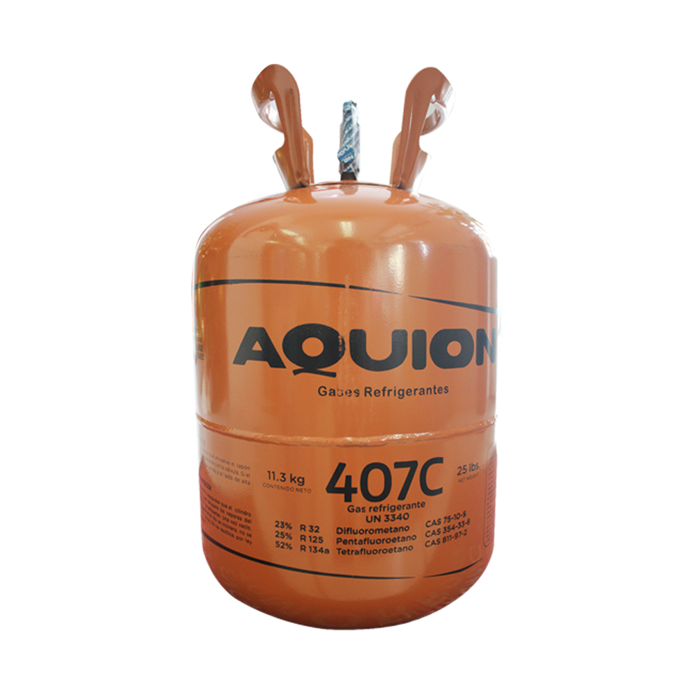 GAS REFRIGERANTE AQUION CNR R-407C DE 11.3 KG
