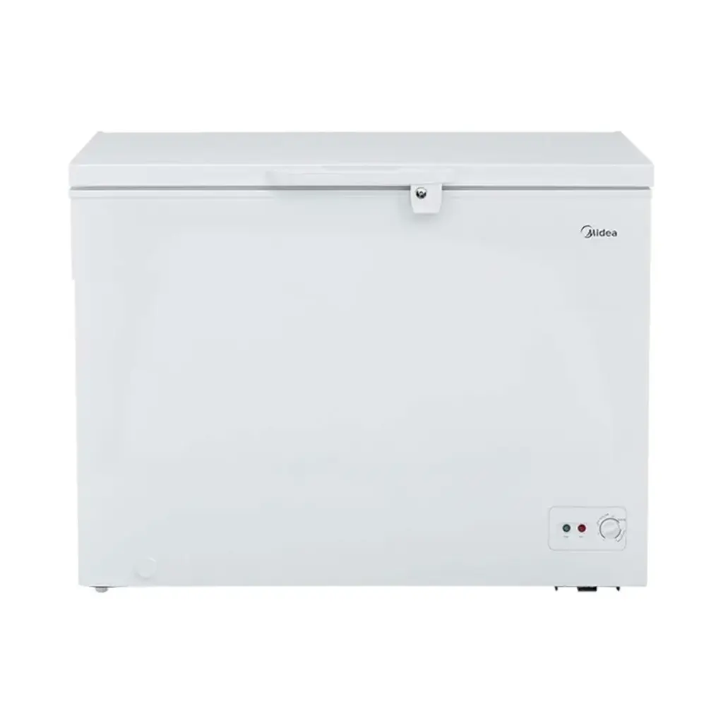 [14206] CONSERVADOR DE CONGELADOS TAPA COFRE 11p3 HORIZONTAL 115V CON LUZ LED MIDEA MDRC411FZM01D INVERTER 