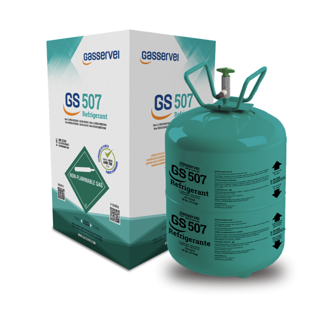 GAS REFRIGERANTE SERVEI CNR R-507 DE 11.34 KGS