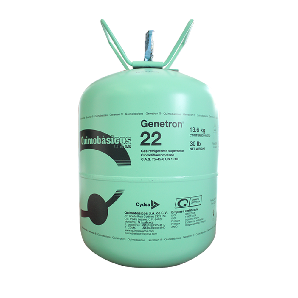 [1225] GAS REFRIGERANTE R22 13.6 KG GENETRON