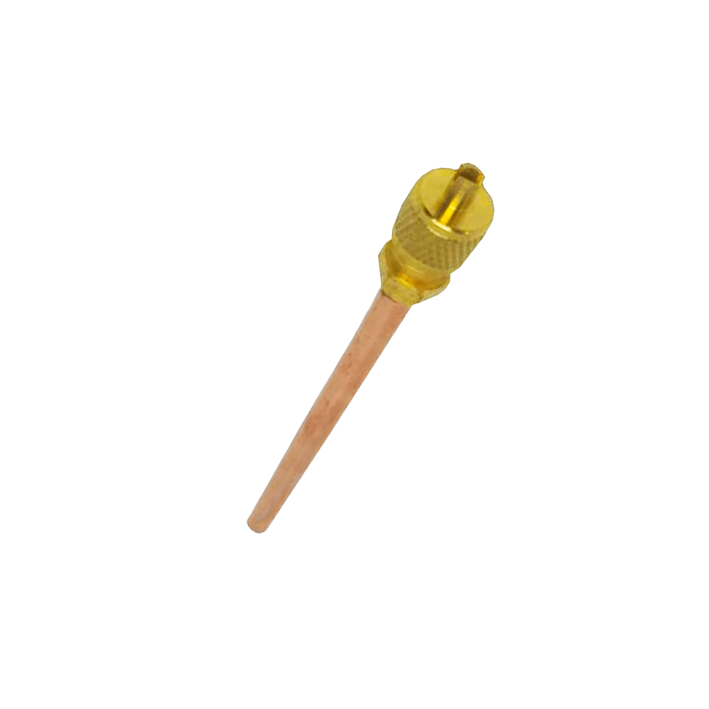 [2390] VALVULA DE ACCESO TUSE-4-T 1/4 EXT. SOLDAR SU-04-10 10 CMS