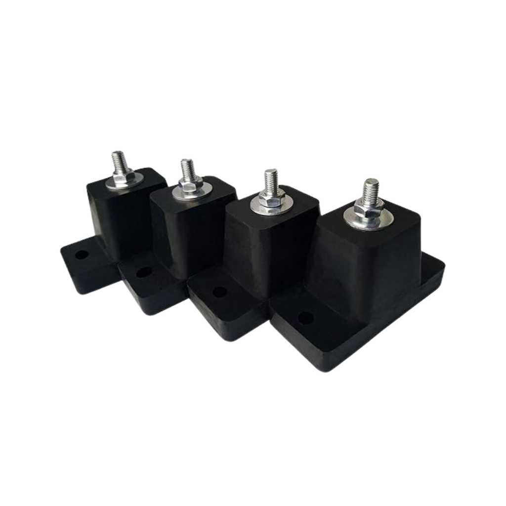 [185] SOPORTE DE CAUCHO PARA CONDENSADOR KIT 4 PZAS COLDTEK BSCDAA005