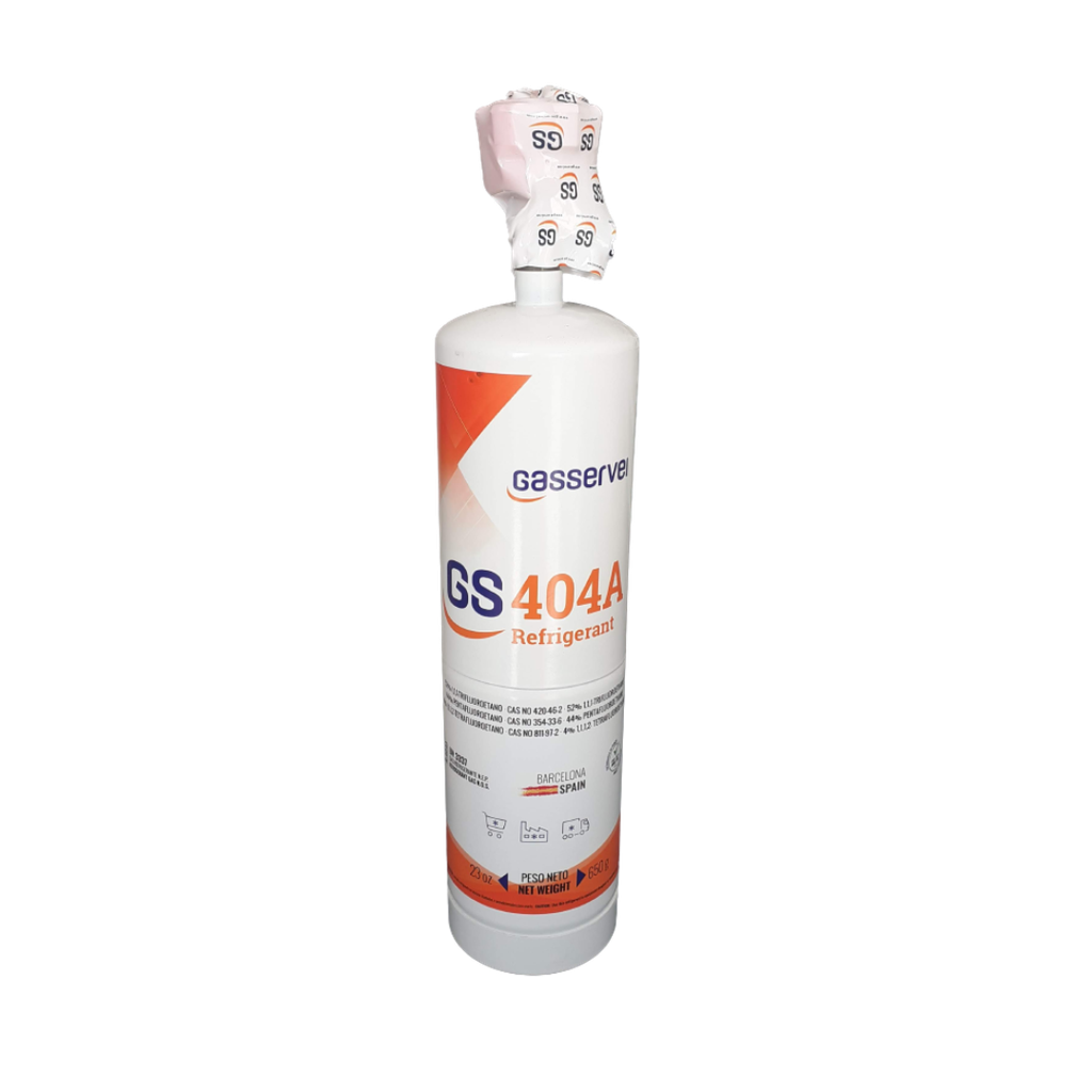 GAS REFRIGERANTE R404A 650 G LATA CON PIVOTE GS