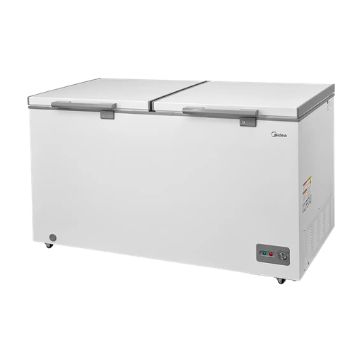 [14207] CONSERVADOR DE CONGELADOS TAPA COFRE 15p3 HORIZONTAL 115V DOBLE PUERTA CON LUZ LED MIDEA MDRC564FZM01