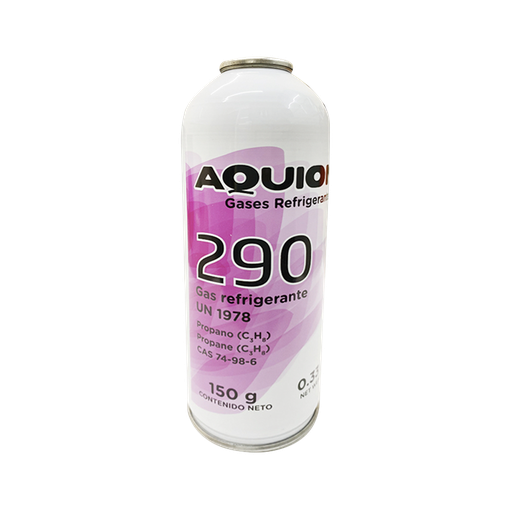 [14025] GAS REFRIGERANTE R290 150 G LATA PROPANO AQUION