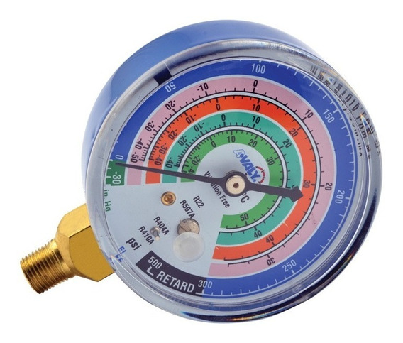 [10745] MANOMETRO DE BAJA AVALY VA-G300-EL R-410A,R-404A,R-507A,R-22