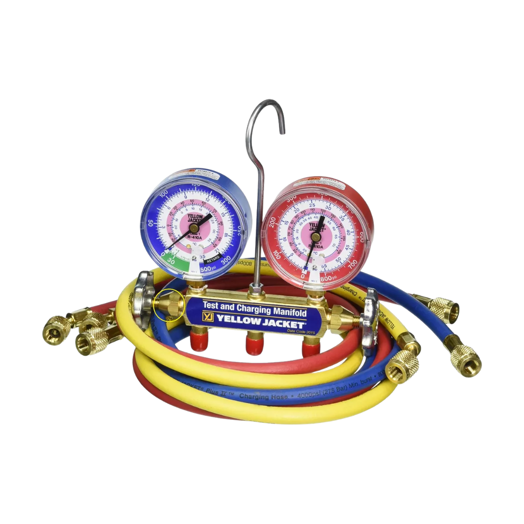 [10959] MANIFOLD RITCHIE R410A/R22/R404A C/MANG. 60" RCH-42004