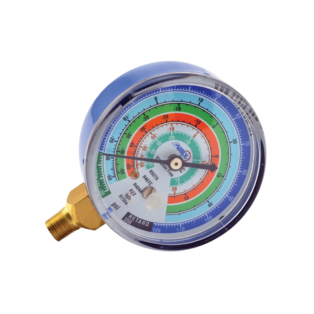 [12033] MANOMETRO DE BAJA VA-G120ML R134,22,404A,407 507