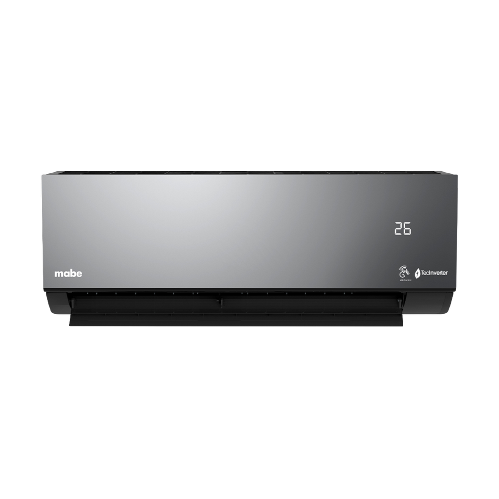 [12391] MINISPLIT INVERTER MABE 1.0 TON ESPEJO MMI12HAMCAME10 21.84 SEER FRIO CALOR 120V WI-FI R-32