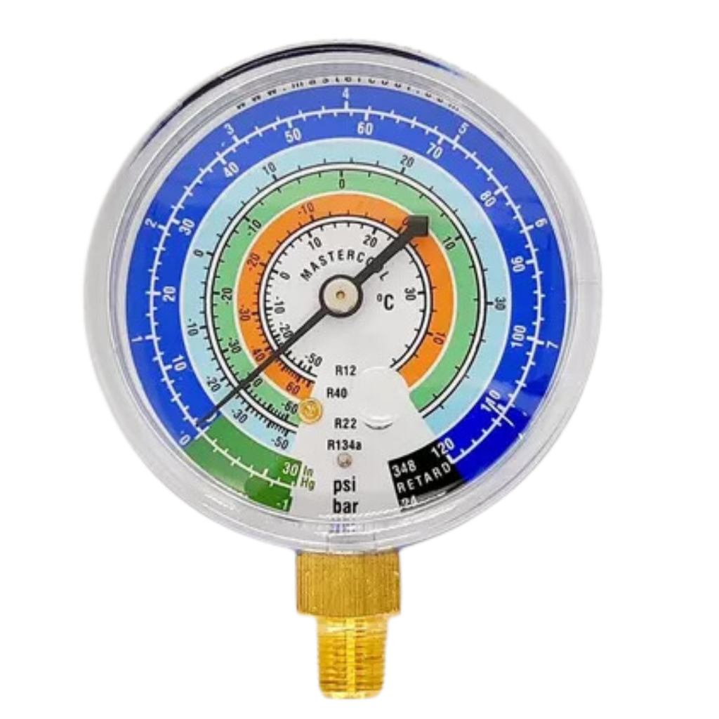 [13892] MANOMETRO ALTA MASTERCOOL 2.5" R-134A,404A,12,22 MRH