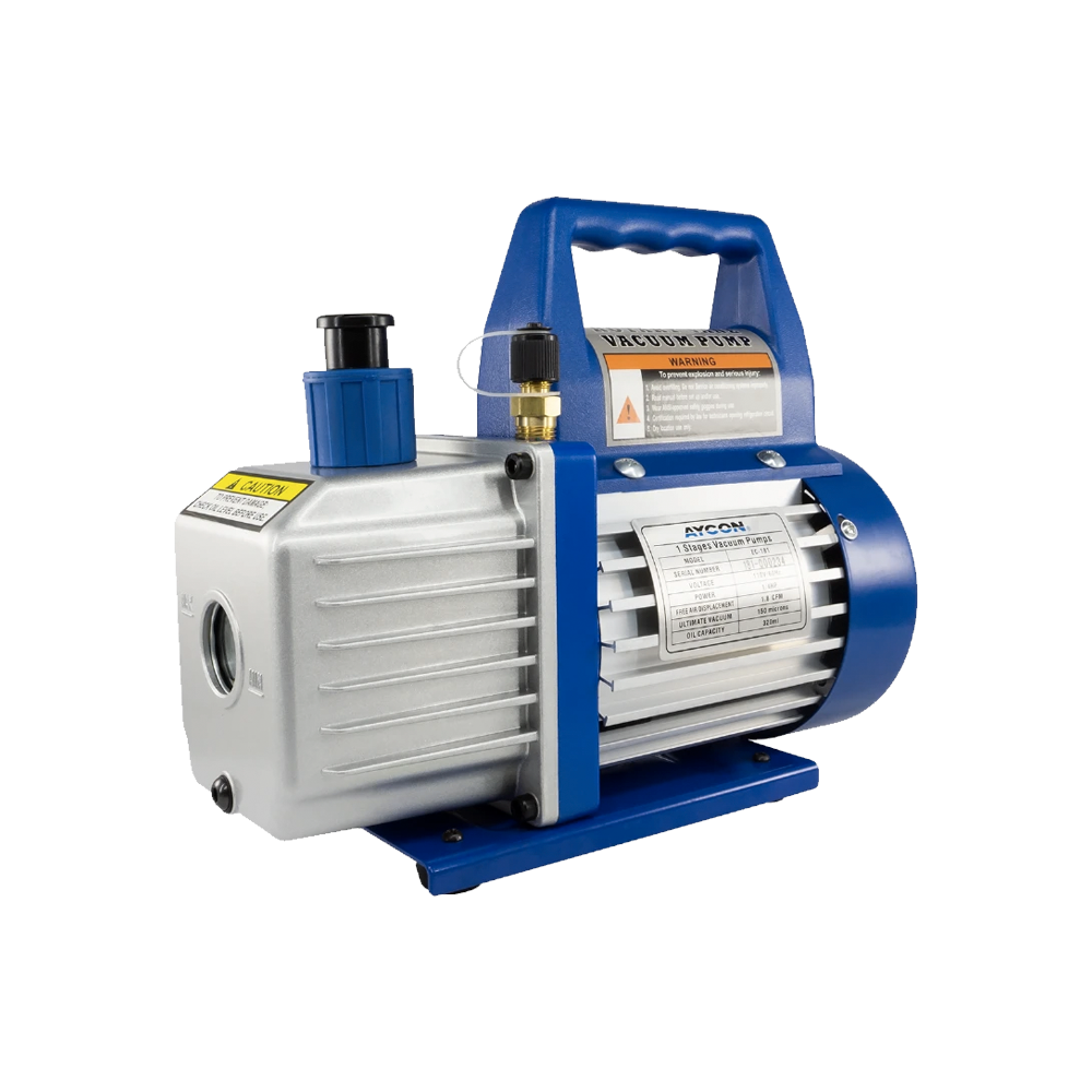 BOMBA DE VACIO AYCON 3 CFM AY-301 1/4 HP 1 ETAPA