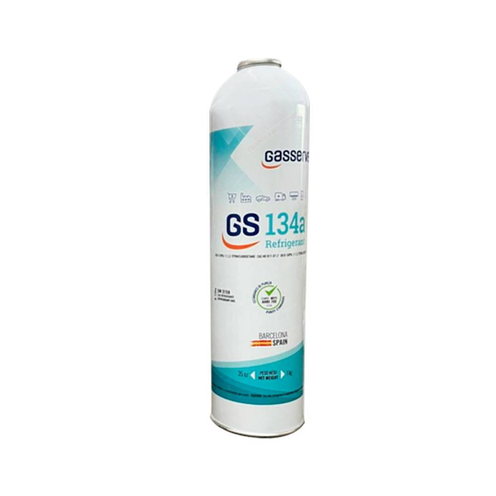 [25098] GAS REFRIGERANTE GS R134A 1.0 KG LATA SERVEI