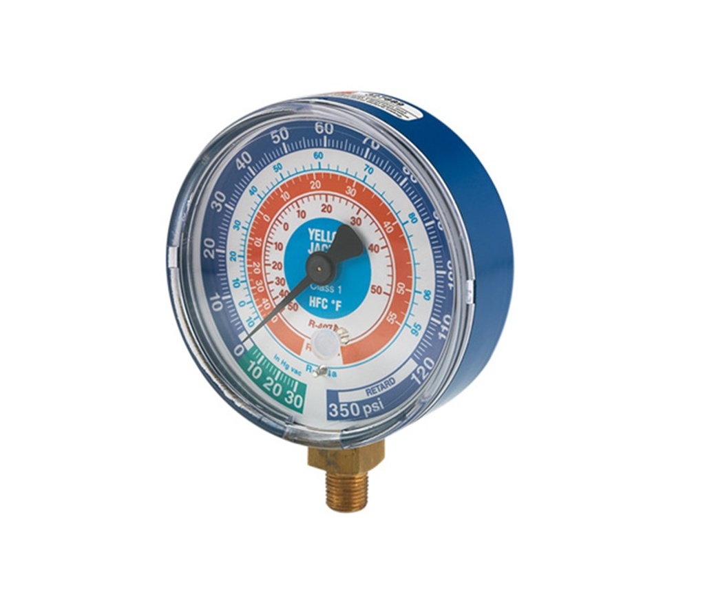 [4462] RCH-49138 MANOMETRO DE BAJA R-22,404A,410A, 0-350 PSI