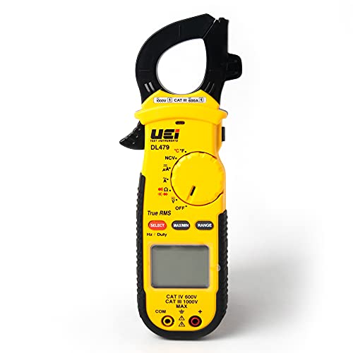 VOLTAMPERIMETRO DE GANCHO UEI DL579 (SUSTITUYE A DL479)