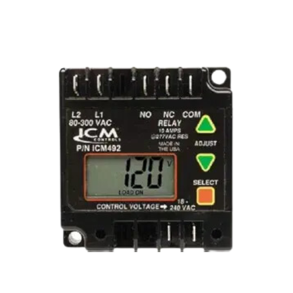 PROTECTOR DE FASE MONOFÁSICO CON SEÑAL 24V PARA 220V ICM492C-LF