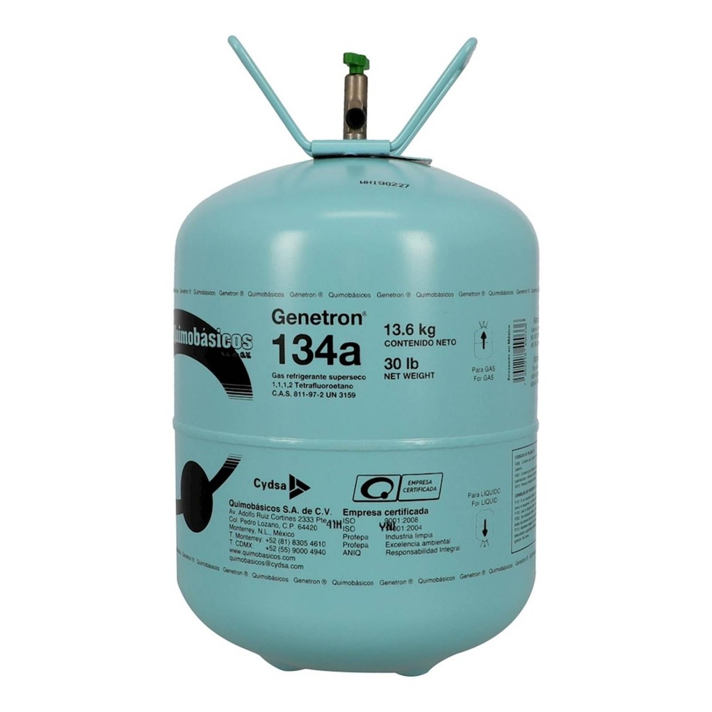 GAS REFRIGERANTE R134A 13.6 KG GENETRON