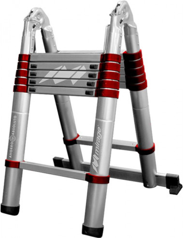 [9053] ESCALERA RETRACTIL TELESCOPICA MULTIUSOS MIRAGE MEC380A
