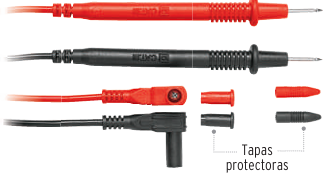 JUEGO DE CABLES DE PRUEBA PARA MULTIMETRO 102406 MUT-CAB