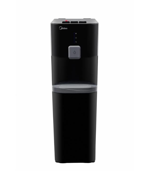 ENFRIADOR DE AGUA FRIA/TEMPLADA/CALIENTE COLOR NEGRO MIDEA YL1665S GARRAFON OCULTO