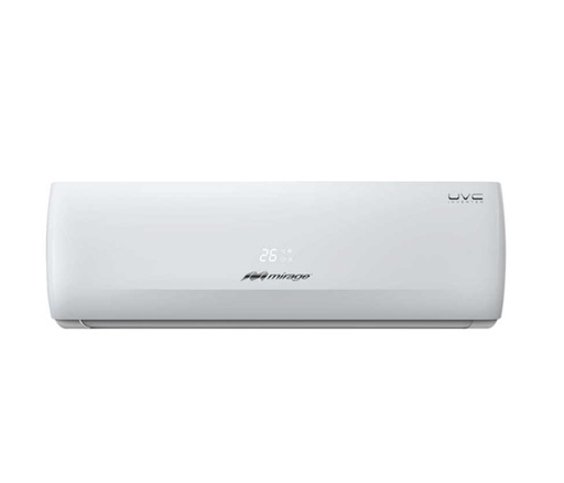 [12305] MINISPLIT INVERTER MIRAGE 1.5 TON UVC SETCVF181C 17 SEER SOLO FRIO 220V R410A