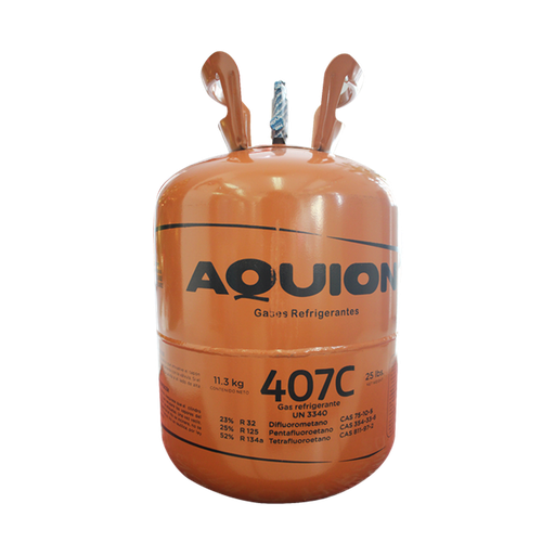 [12441] GAS REFRIGERANTE AQUION CNR R-407C DE 11.3 KG