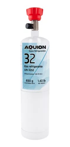 [16026] GAS REFRIGERANTE R32 DE 650 G LATA  AQUION